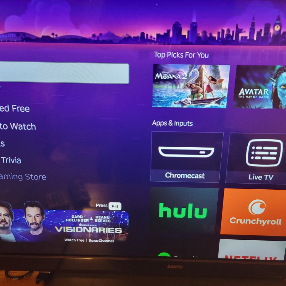 Sanyo Flat Screen TV